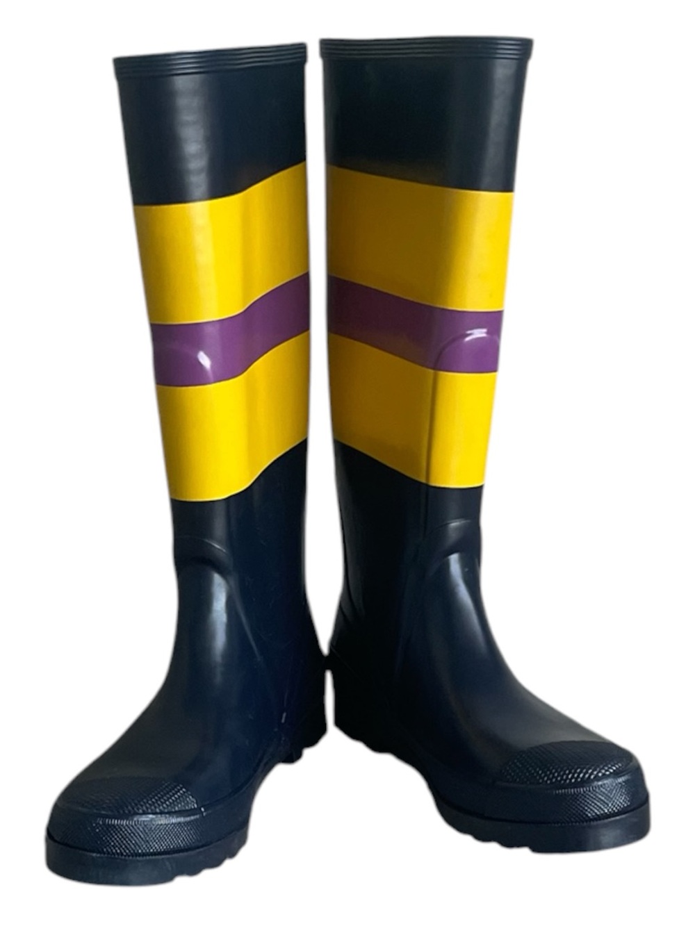 J. Crew Women’s Colorblock Tall Rain Boots - Size 8